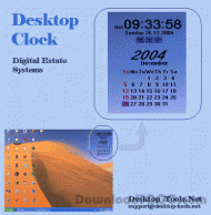 Desktop Clock screenshot